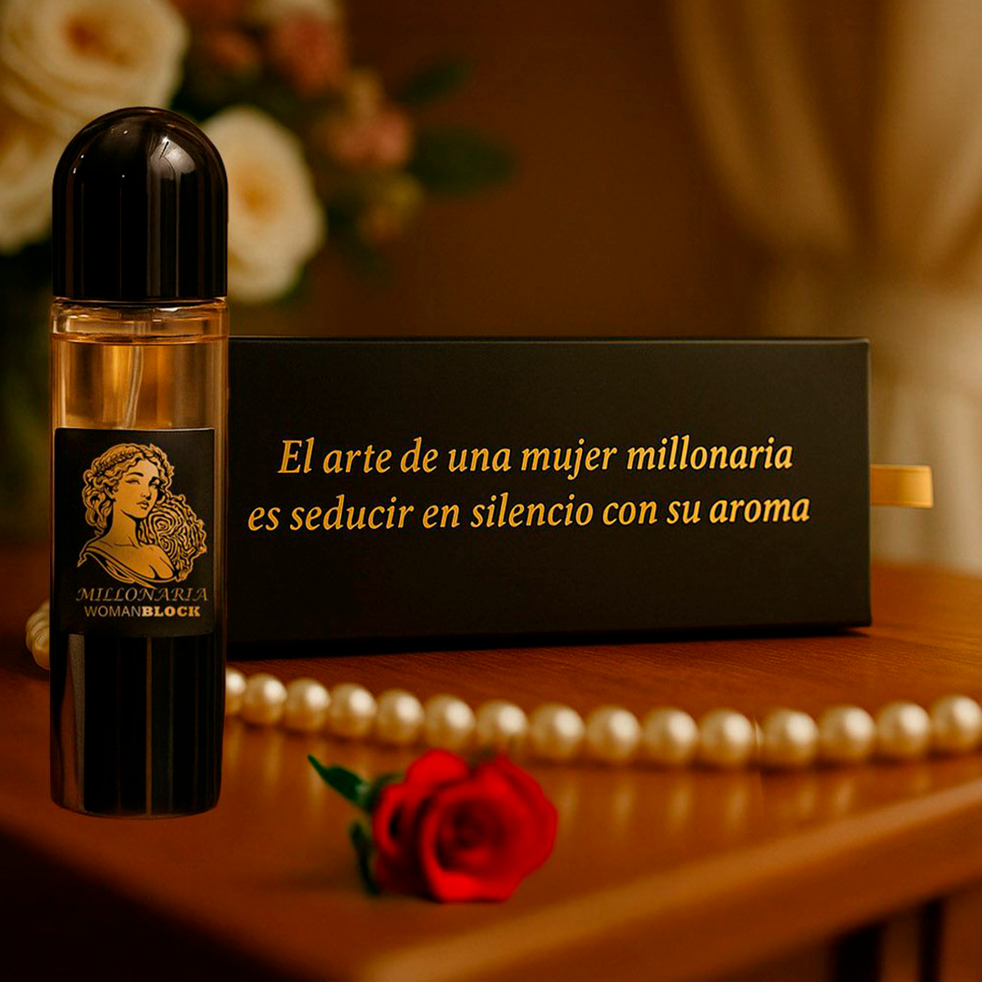 Perfume Millonaria con Feromonas